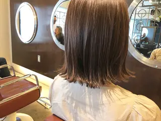 ミディアム カラー 髪質改善/艶髪/ 木山ゆかりのヘアスタイル