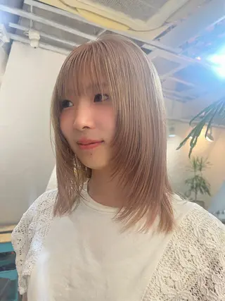 ミディアム デザインカット/新宿 🕊️mao 🌿のヘアスタイル