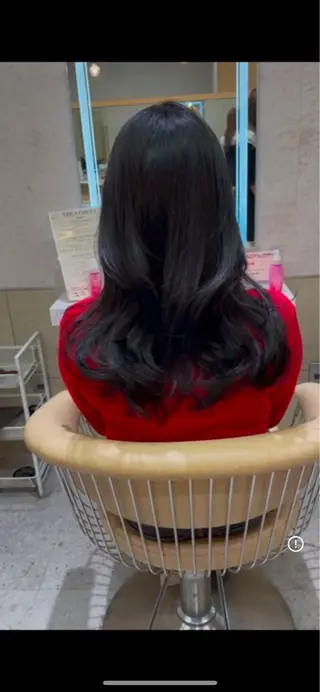 ロング カラー ヘアアレンジ 🐱saito kosuke🐱のヘアスタイル