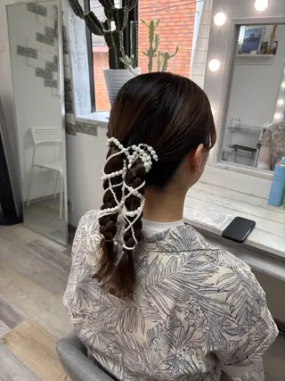 ヘアアレンジ 似合わせヘア🪄 可愛くて安い♡ここあのヘアスタイル