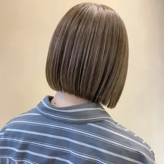 ショート カラー ボブ/ミニボブ 透明感カラーkadoのヘアスタイル