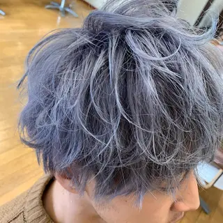 カラー メンズ ショート/似合わせ レイヤー/福岡聖容のヘアスタイル