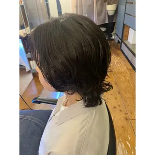 ショート パーマ Lagom なかだのヘアスタイル