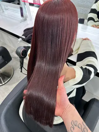 セミロング カラー 透明感・トレンドヘア 🫧齋藤拓未🫧のヘアスタイル