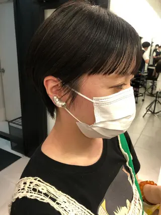 ショート 中澤 美緒のヘアスタイル