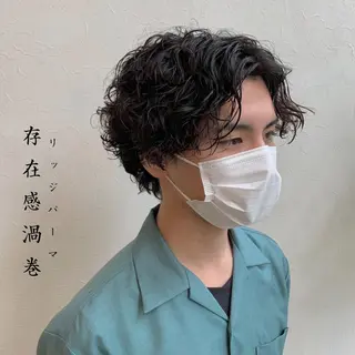 パーマ メンズ メンズ指名多数!! 田島史也のヘアスタイル