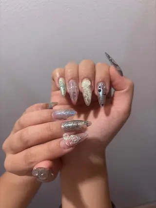 ロング Siita Yukiのネイルデザイン