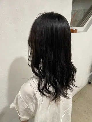 ロング カラー 【お洒落パーマ】 Elme　肥塚康汰郎のヘアスタイル