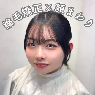 ロング カラー パーマ suzuka/透明感 /顔周り/美髪矯正のヘアスタイル