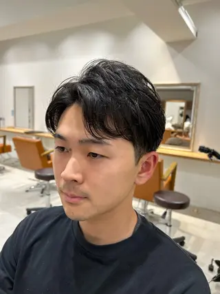 ショート メンズ 山﨑 燦人のヘアスタイル