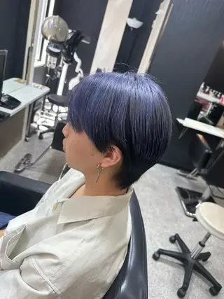 カラー メンズ 坪井 拓海のヘアスタイル