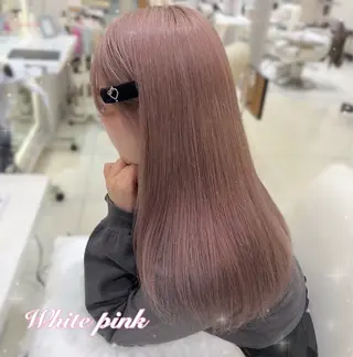 セミロング 表参道/ブリーチ/ みずは🎀のヘアスタイル
