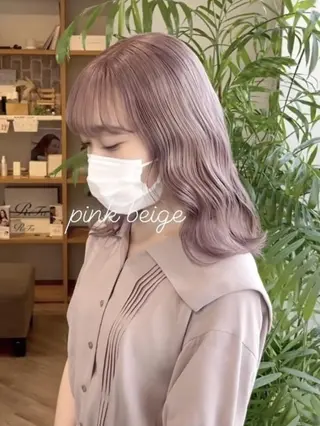 ミディアム カラー特化サロン Eir心斎橋のヘアスタイル