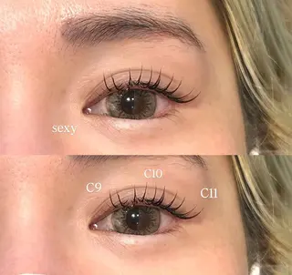 マツエク・マツパ 西林 伶架のヘアスタイル