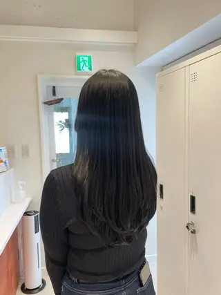 ロング 🤍恵比寿/透明感/ 小顔カット🤍アズサのヘアスタイル
