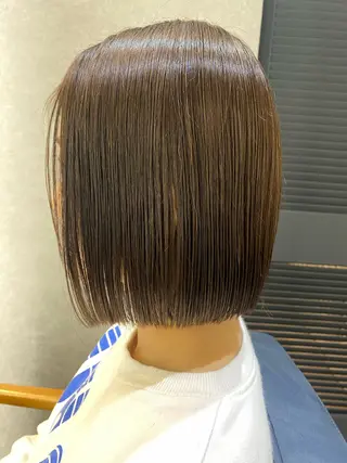 ショート ✨似合わせボブ✨ 縮毛矯正のヘアスタイル