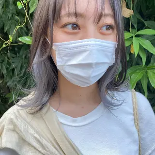 ミディアム カラー 口コミ150件超え 💬☘️笹岡航太のヘアスタイル