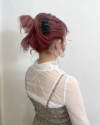 セミロング 顔まわり🎀レイヤー 心斎橋【あやか】🎀のヘアスタイル