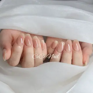 ネイル CeCeGarden ✨️キラキラワンホンのネイルデザイン