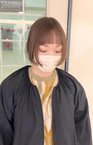 セミロング カラー パーマ ヘアアレンジ メンズ キッズ ネイル マツエク・マツパ アイブロウ 🦕ウルフカット 🦕ａｋｉｈｏのヘアスタイル