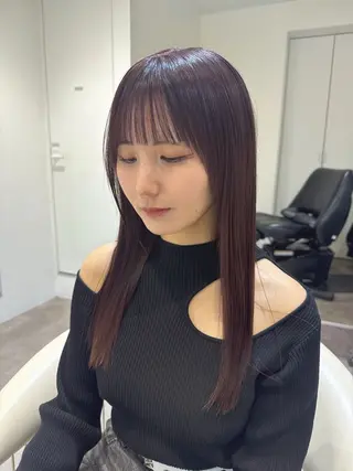 セミロング カラー 💎透明感カラー特化 💎TAISEIのヘアスタイル