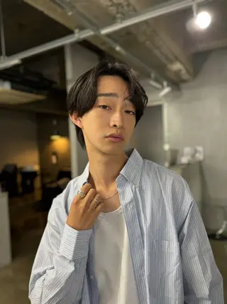 ショート カラー パーマ メンズ メンズ/ダブルカラー /パーマ/来栖慧💈のヘアスタイル