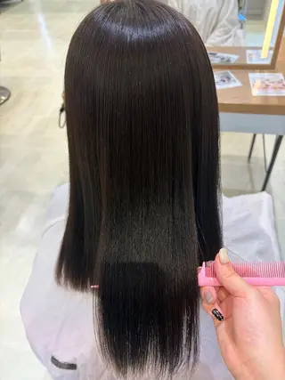 セミロング ナチュラル／透明感 💎maoのヘアスタイル