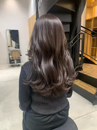 ロング カラー ヘアアレンジ yuka .のヘアスタイル