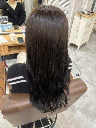 ロング カラー ❄️中野侑香❄️ ハイライト/ブリーチのヘアスタイル