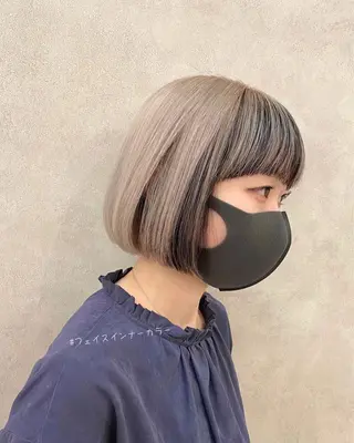 カラー 松戸　レイヤーカット 野口　康太郎のヘアスタイル