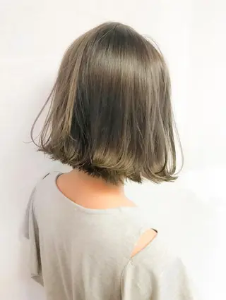 ショート カラー 髪質改善、縮毛矯正 店長浅野太郎のヘアスタイル
