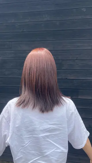 カラー レイヤー/顔まわり/ 南草津/ゴトウのヘアスタイル