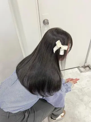 カラー *モデル募集🤍横浜 透明感カラー🫧のヘアスタイル