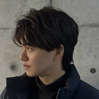 ショート カラー パーマ ヘアアレンジ メンズ メンズ特化酒井翔太 /メンズカット/名駅のヘアスタイル