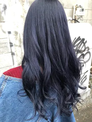 カラー ダブルスキルエクステ /羽エクステ白石宇由のヘアスタイル