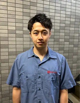 ショート パーマ メンズ 💈メンズ短髪特化 ✂︎伊藤大輝💈のヘアスタイル