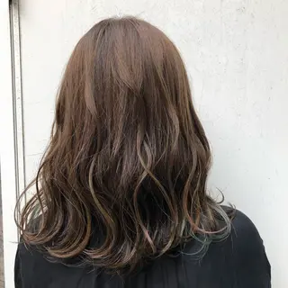 ロング カラー ヘアアレンジ 暖色ボブ 🍊rikakoのヘアスタイル