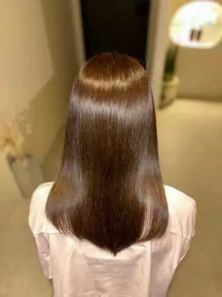セミロング Abe Kiranaのヘアスタイル