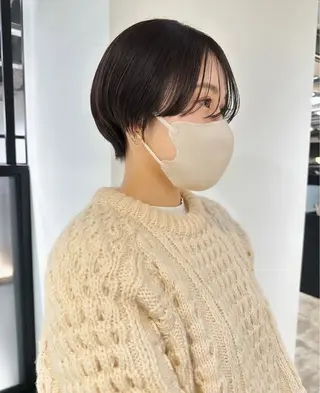 ショート 横田 七美のヘアスタイル