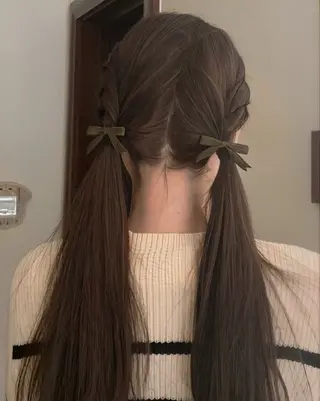 カラー IENA髪質改善 honokaのヘアスタイル