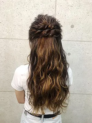 ロング 京都最安価エクステ muuka🦋のヘアスタイル