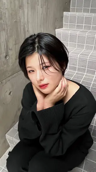 ショート 透明感カラー🕊🤍 アサノ  マユのヘアスタイル