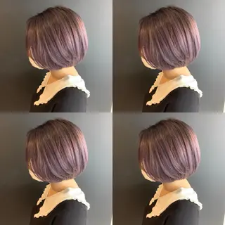 ショート カラー ✨縮毛矯正✖︎顔周り レイヤー✨ナカムラのヘアスタイル