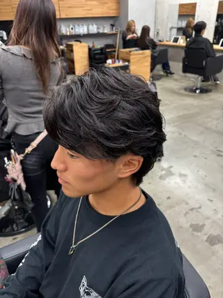 パーマ メンズ mono / Manatoのヘアスタイル