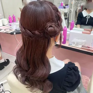 ヘアアレンジ season エクステ/ヘアカラーのヘアスタイル