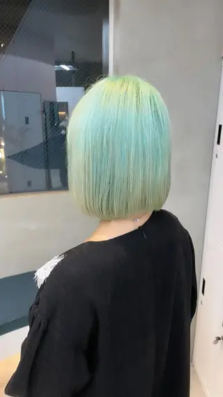 ミディアム カラー 🦋うる艶透明感ヘア 今井達也のヘアスタイル