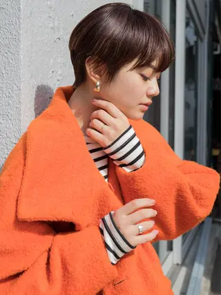 ショート 【1日2名様限定】 AFLOAT白川雄副のヘアスタイル