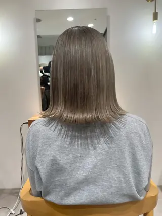 カラー 河原 楓樹のヘアスタイル