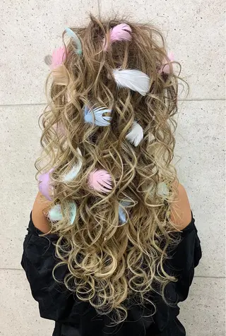 ロング 京都最安価エクステ muuka🦋のヘアスタイル