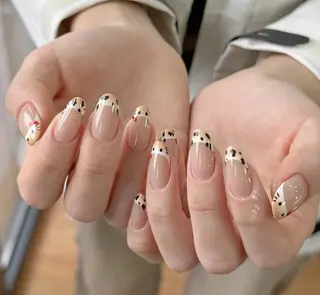 ネイル By moonネイル 🌷ワンホン/韓国風のネイルデザイン